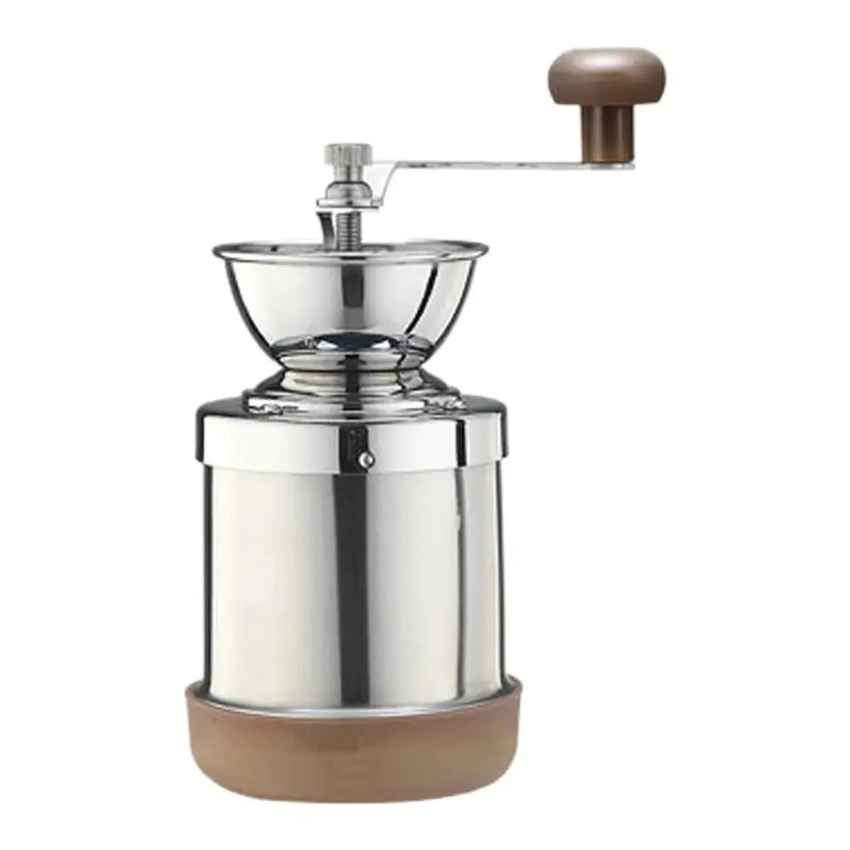 Tiamo manuelle Handmühle – Edelstahl – Barista und Espresso