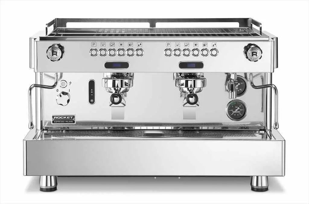 Rocket Espresso RE A Timer Kommerzielle Espressomaschine-Kommerziell-Rocket Espresso-3-Gruppe-Barista und Espresso