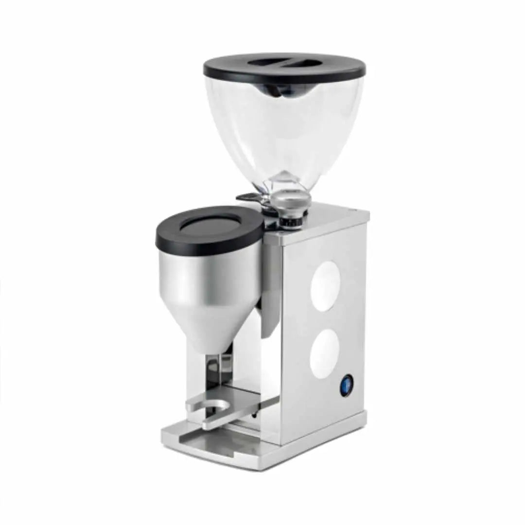 Rocket Faustino 3.1-50 mm Flache Mahlklingen-Rocket Espresso-Chrom/Weiß-Barista und Espresso