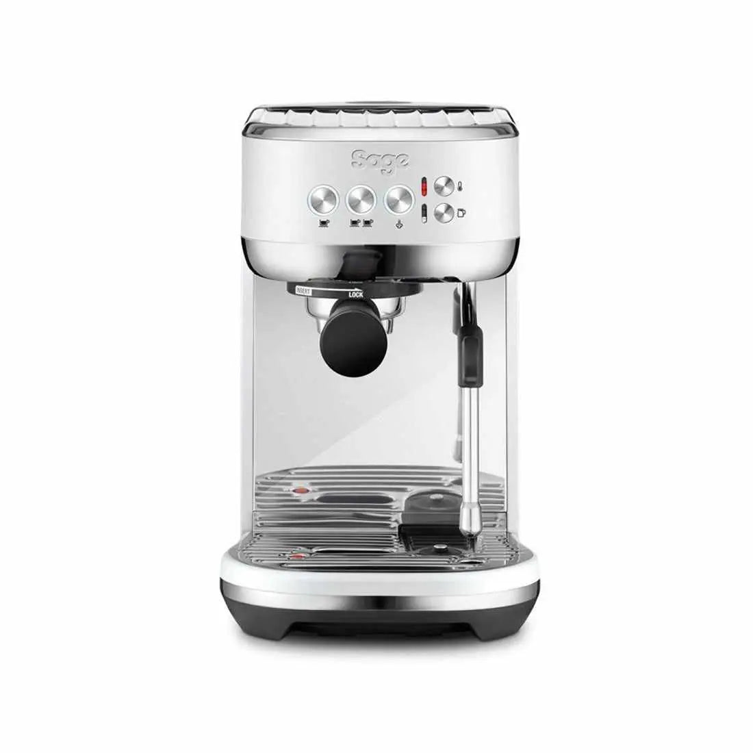 Sage Bambino Plus-Espressomaschine-Sage Renovated-Weiß-Wie Neu-Barista und Espresso