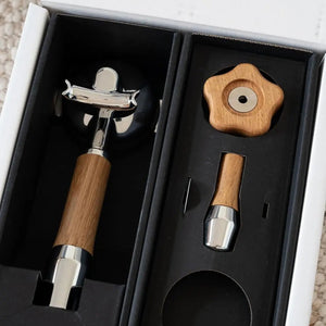Handgriff-Sets aus Holz – Barista und Espresso