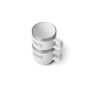 Rambler stapelbarer Becher 177ml 2er-Pack – Weiß YETI