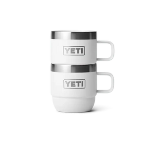 Rambler stapelbarer Becher 177ml 2er-Pack – Weiß YETI