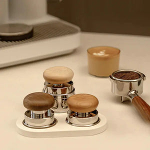 Pucks Espresso Zubehör Set – TIMEMORE aus Holz