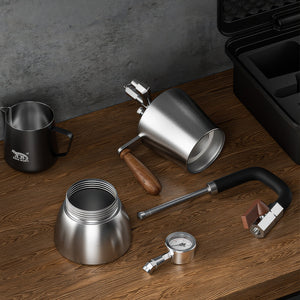 Aleman AK-74 Kochfeld Milchaufschäumer | Professioneller Trockendampf für Latte Art