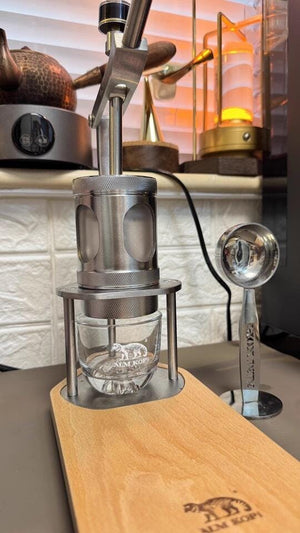 Aleman tragbare Handpumpe Espressomaschine | Kontrollieren Sie den Druck nach Wunsch.