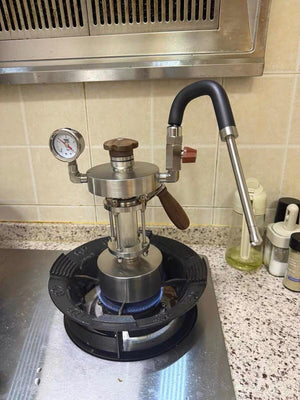 Aleman Z-Serie Visual Steam Station | Professioneller Milchaufschäumer (Gatling-Modell)