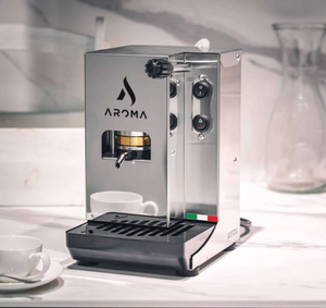 Aroma Plus Silver – Premium Italienische E.S.E Pod Espressomaschine