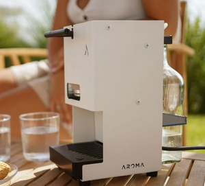 Aroma E.GO – Tragbare italienische Espressomaschine für Pads