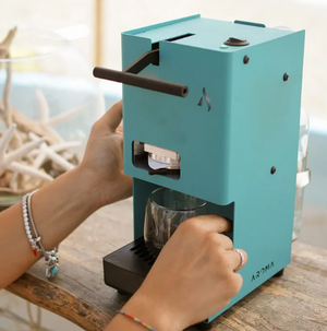 Aroma E.GO – Tragbare italienische Espressomaschine für Pads