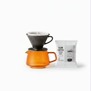 Kinto Slow Style Brühset - V02 geeignet für 2-4 Tassen