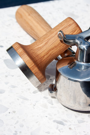 Sage Tamper in Holz 53,4 mm