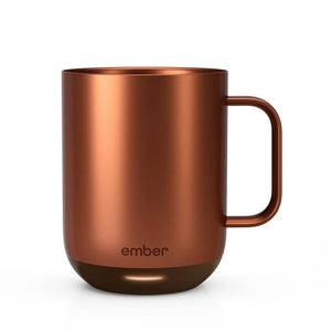 Ember Elektrische Kaffeetasse V2, 295 ml in Kupferfarbe mit stilvollem und modernem Design zur Kontrolle der Kaffeetemperatur