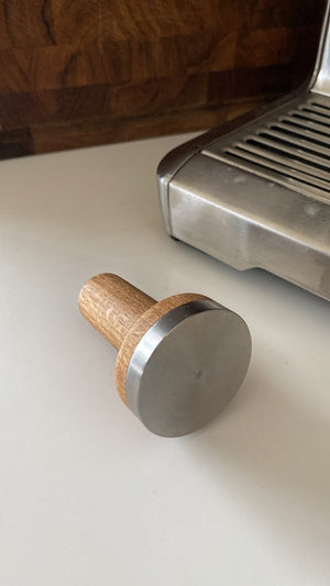 Sage Tamper in Holz 53,4 mm