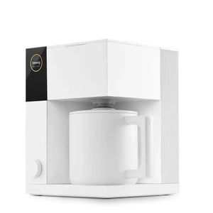 Weiße Präzisionskaffeemaschine mit modernem Design für die Handbrühung, Teil von Fellow, Kaffeemaschine, Neuigkeiten, alles über Kaffee