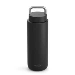 Schwarzer isolierter Thermobecher mit Henkel für unterwegs, Teil von Fellow, To-go, Bestseller, alles über Kaffee.