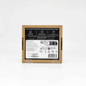 Verpackung für schwarzen elektrischen Deckel mit Vakuumverschluss, EspressoGear, Fellow, Ersatzteile, alles über Kaffee