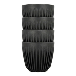 Becher 6oz Anthrazit 4 Stück - Huskee HUSKEE