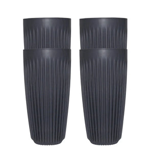 Becher 16oz Anthrazit 4 Stück - Huskee HUSKEE