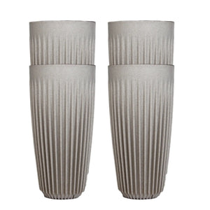 Becher 16oz Natur 4 Stück - Huskee HUSKEE