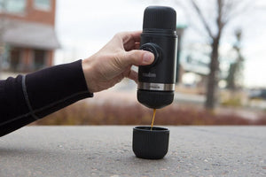 Tragbare Espressomaschine mit Adapter für Nespresso OriginalLine, perfekt für Baristas und tragbare Kaffeemaschinen.