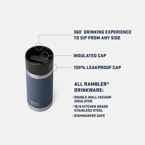 Rambler Flasche 350ml – Navy YETI