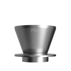 Elegante Pour-Over aus Edelstahl mit präziser Flusskontrolle, Teil von Varia, Handbrühgerät, alles über Kaffee.
