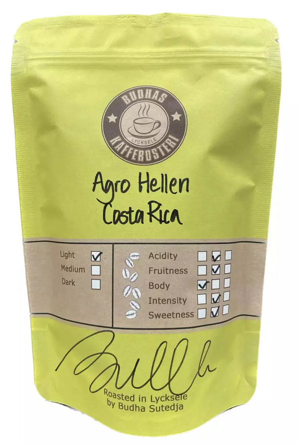 Agro Hellen - Hela Bohnen hell/mittel geröstet für Filterkaffee 250g - Barista und Espresso