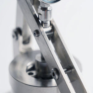 Aleman 2P Espressomaschine mit manuellem Hebel | Basis und Tropfschale aus Edelstahl