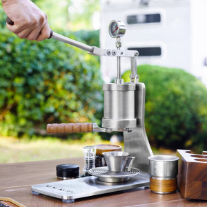 Aleman Sniper Espressomaschine mit manuellem Hebel | Precision Tower aus Edelstahl
