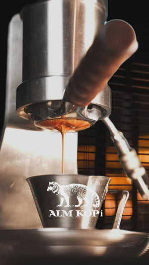 Aleman Sniper Espressomaschine mit manuellem Hebel | Precision Tower aus Edelstahl