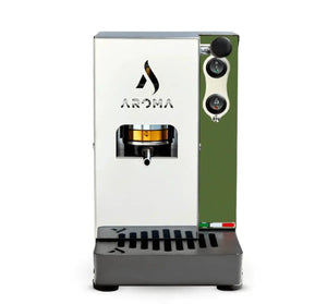 Aroma Plus+ – Kompakte italienische Espressomaschine für Pads - Barista und Espresso