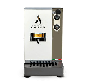 Aroma Plus+ – Kompakte italienische Espressomaschine für Pads - Barista und Espresso