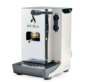 Aroma Plus+ – Kompakte italienische Espressomaschine für Pads - Barista und Espresso