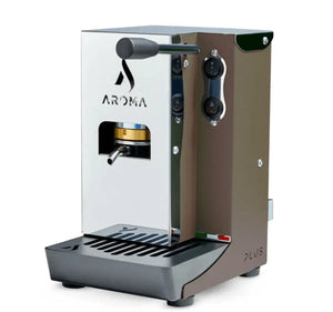 Aroma Plus+ – Kompakte italienische Espressomaschine für Pads - Barista und Espresso