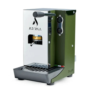 Aroma Plus+ – Kompakte italienische Espressomaschine für Pads - Barista und Espresso