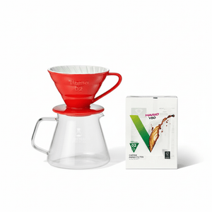 Keramisk droppkaffe brygg set V02 för 2 - 4 koppar - Barista och Espresso