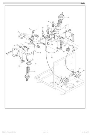 Rocket Element ångkokare R58 115V 1400W - Reservdel OEM nummer: A110004668