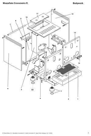 Rocket Vänster panel vit Mozzafiato - Reservdel OEM nummer: A05W706052