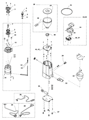 Rocket Doseringsknapp Fausto - Reservdel OEM nummer: R1G9905932