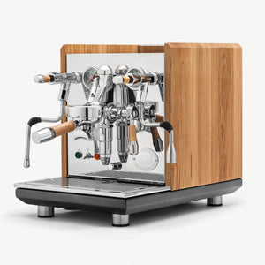 Custom sidopaneler för ECM Synchronika-Custom trä-Wiedemann Manufuktur-Ek-Barista och Espresso