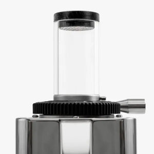Day hopper für ECM und Mazzer-Holzdeckel für Bohnenbehälter-Wiedemann Manufaktur-ECM-Schwarze Eiche-Barista und Espresso
