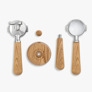 Griffset für Rocket R9 ONE-Griffset-Wiedemann Manufaktur-Mit Kopf-Eiche-Barista und Espresso