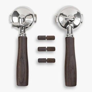 Griffset für Sanremo YOU-Griffset-Wiedemann Manufaktur-Mit Kopf-Schwarzeiche-Barista und Espresso